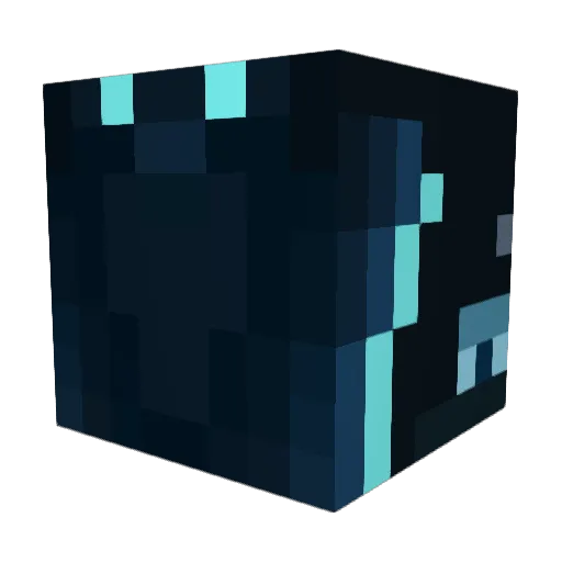 BigJerome Minecraft avatar head, 3D render