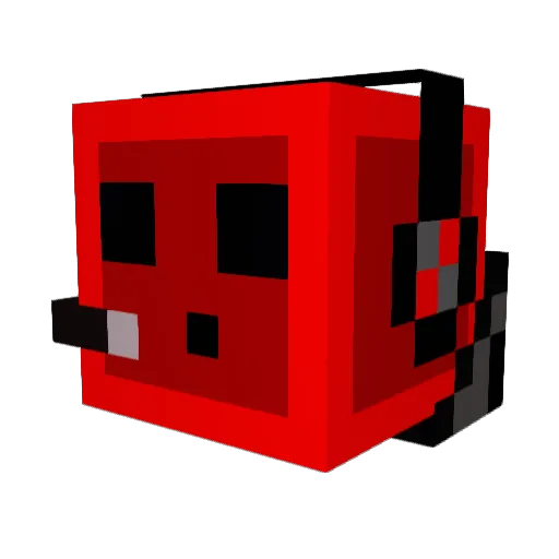 BigJoe Minecraft avatar head, 3D render