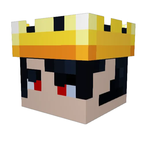 BigJoey67 Minecraft avatar head, 3D render