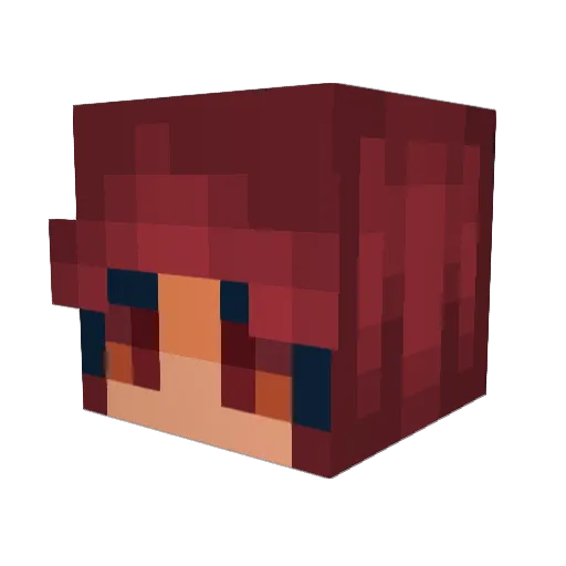 BigJohnBoy Minecraft avatar head, 3D render