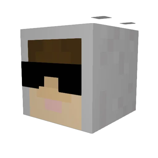 BigJuanathan777 Minecraft avatar head, 3D render