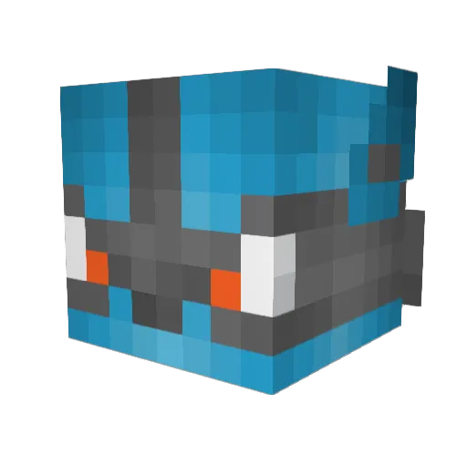 BigJuice47 Minecraft avatar head, 3D render