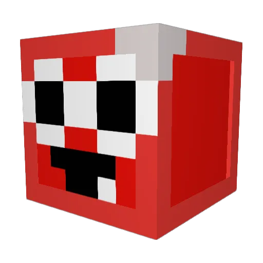 BigKahuna445 Minecraft avatar head, 3D render