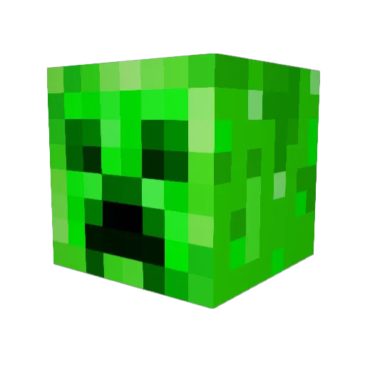 BigKiggy Minecraft avatar head, 3D render