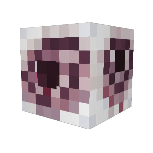 BigLimeFr Minecraft avatar head, 3D render