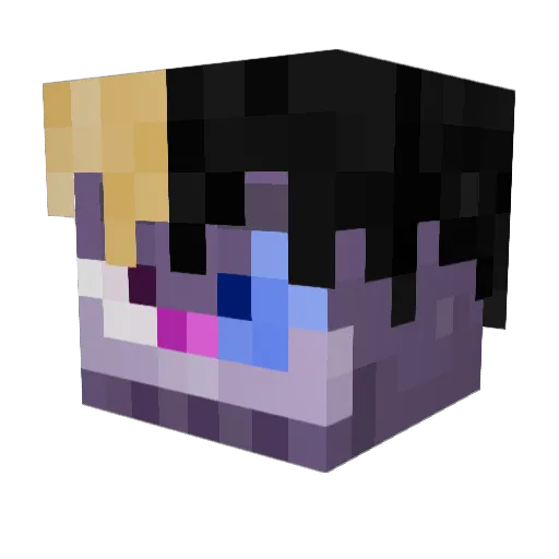 BigMAC1966 Minecraft avatar head, 3D render