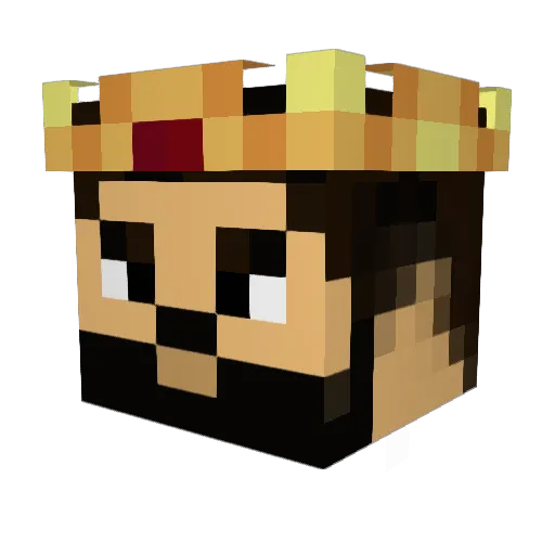 BigMac856 Minecraft avatar head, 3D render