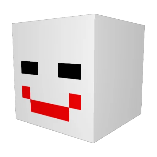 BigManEric Minecraft avatar head, 3D render