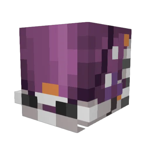 BigManHuang Minecraft avatar head, 3D render