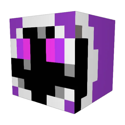 BigMaster51 Minecraft avatar head, 3D render