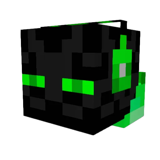 BigMasterHD_ Minecraft avatar head, 3D render