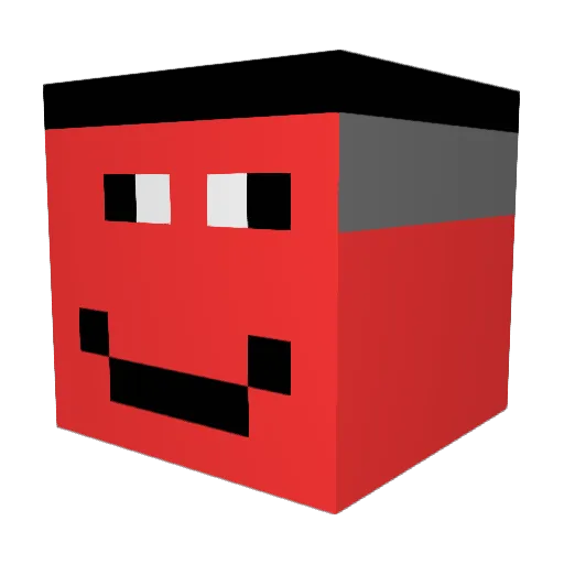 BigMasterYi Minecraft avatar head, 3D render