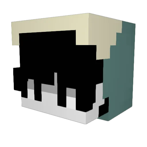 BigMatt3408 Minecraft avatar head, 3D render