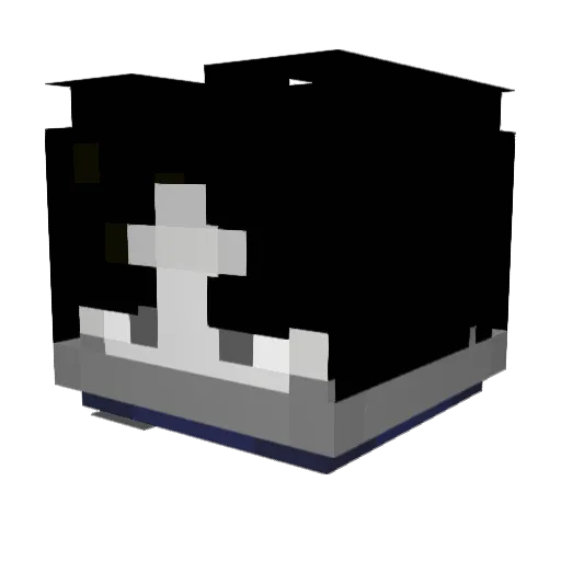 BigMelon13 Minecraft avatar head, 3D render