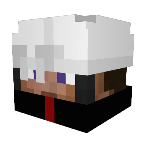BigMikeO Minecraft avatar head, 3D render