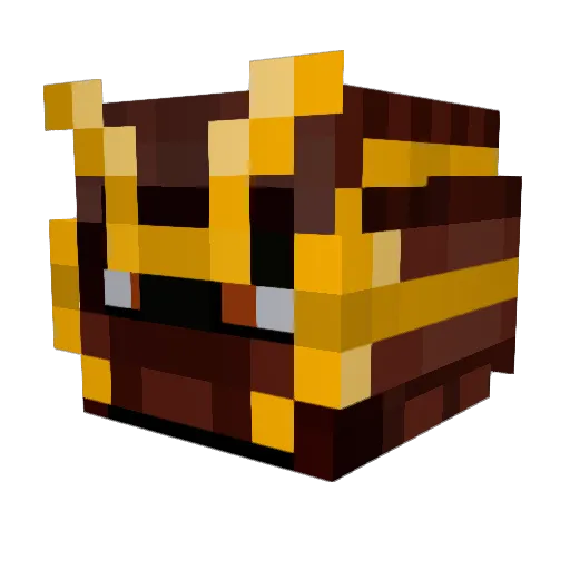 BigMom98 Minecraft avatar head, 3D render