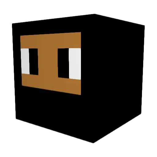BigN1235 Minecraft avatar head, 3D render