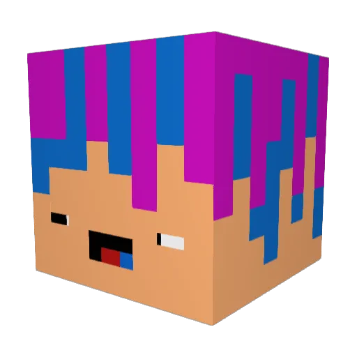 BigNeighborSZN Minecraft avatar head, 3D render