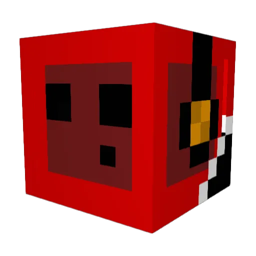 BigNooblet Minecraft avatar head, 3D render
