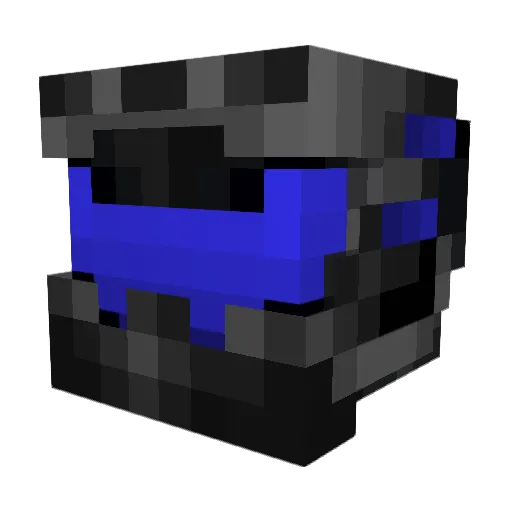 BigO2001 Minecraft avatar head, 3D render
