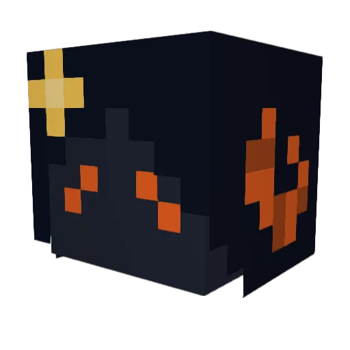 BigOcean50 Minecraft avatar head, 3D render