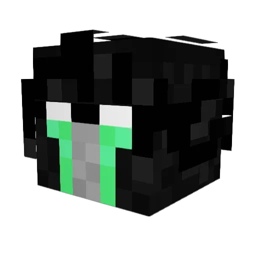 BigOlGodfrey Minecraft avatar head, 3D render