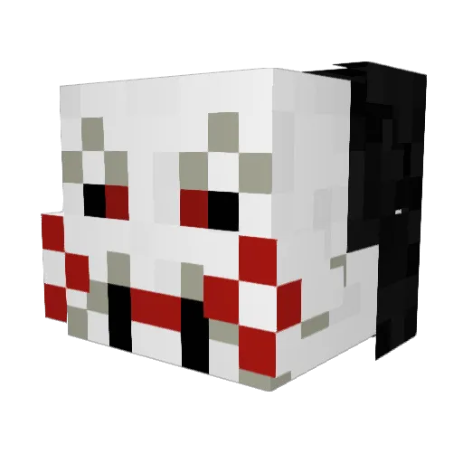 BigOrb Minecraft avatar head, 3D render