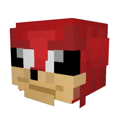 BigPapa_Buck Minecraft avatar head, 3D render