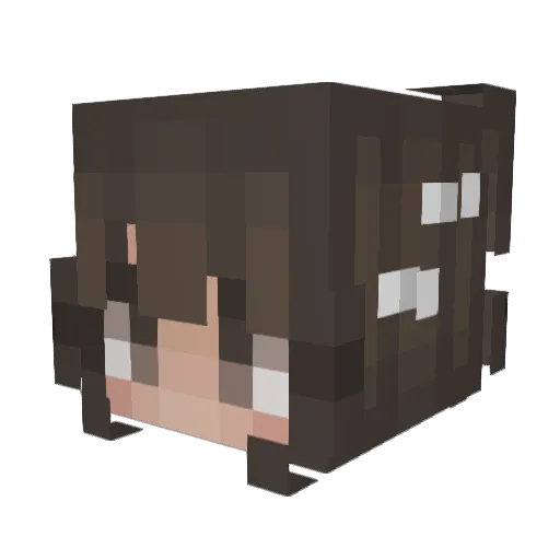 BigPapiChulo_11 Minecraft avatar head, 3D render