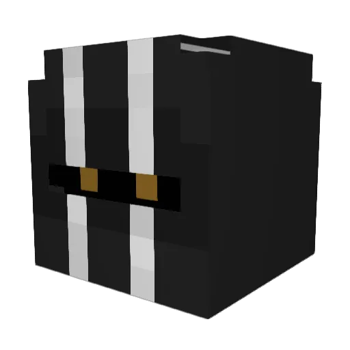 BigPoop123 Minecraft avatar head, 3D render