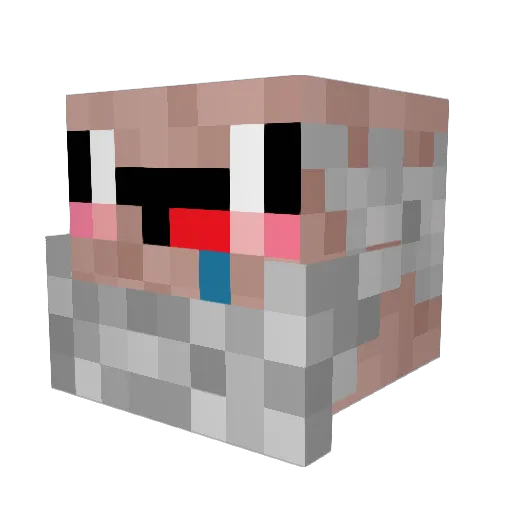 BigRandy1976 Minecraft avatar head, 3D render