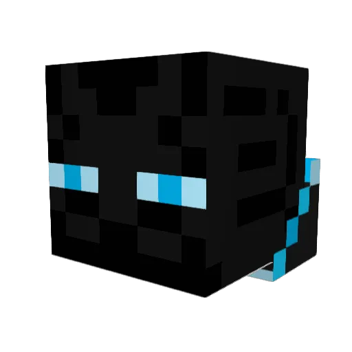 BigRat6 Minecraft avatar head, 3D render