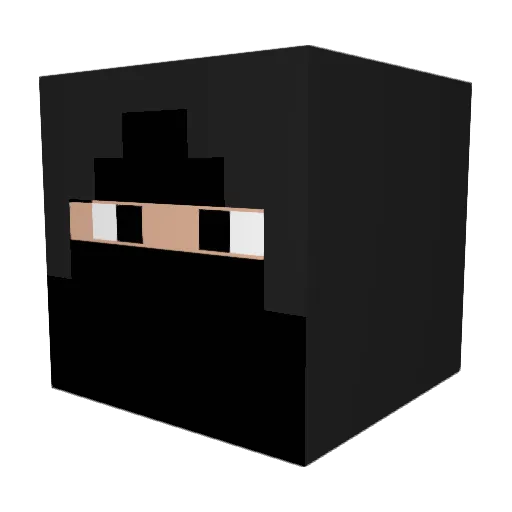 BigSaiah Minecraft avatar head, 3D render
