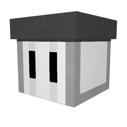 BigSalt12 Minecraft avatar head, 3D render