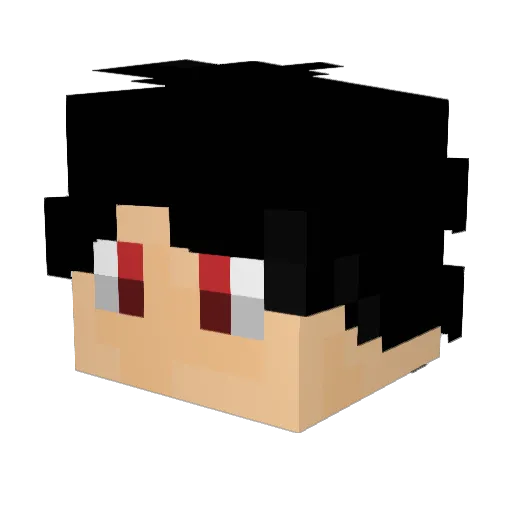 BigSappy Minecraft avatar head, 3D render