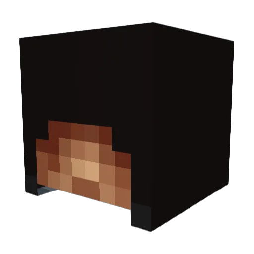 BigSig Minecraft avatar head, 3D render