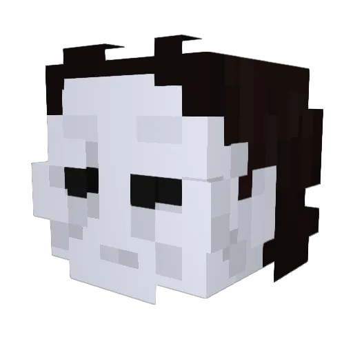 BigSnacksss Minecraft avatar head, 3D render
