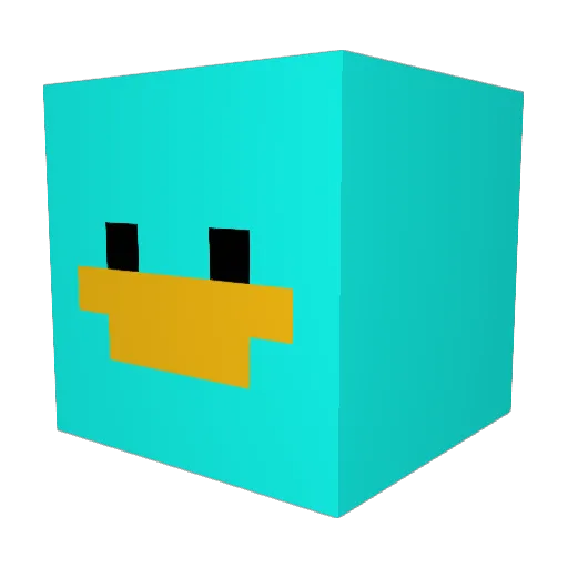 BigSudzy Minecraft avatar head, 3D render