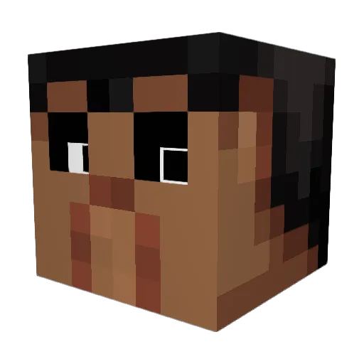 BigSusYorg Minecraft avatar head, 3D render