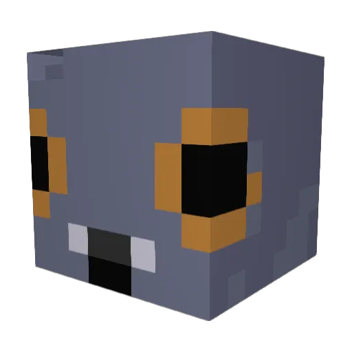 BigToeKilla Minecraft avatar head, 3D render