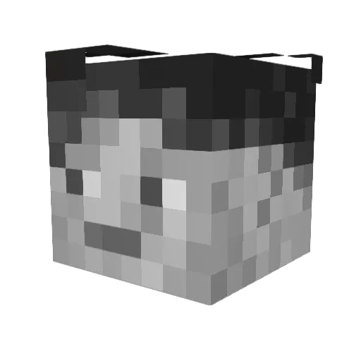 BigWheelBandit Minecraft avatar head, 3D render