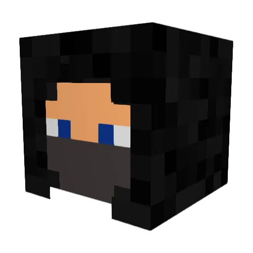 BigZaddyJohn Minecraft avatar head, 3D render