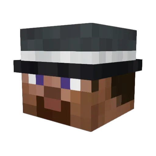 Big_Ben11 Minecraft avatar head, 3D render