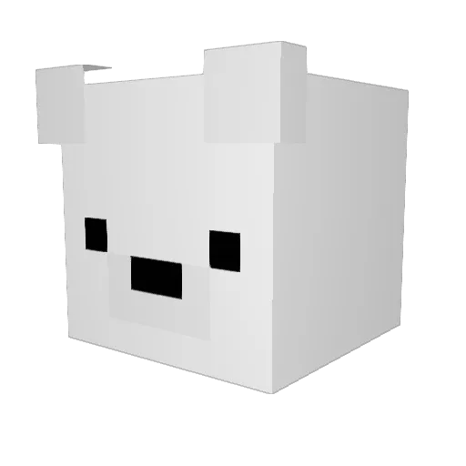Big_Ben Minecraft avatar head, 3D render