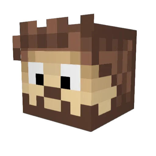 Big_Ben_38506 Minecraft avatar head, 3D render