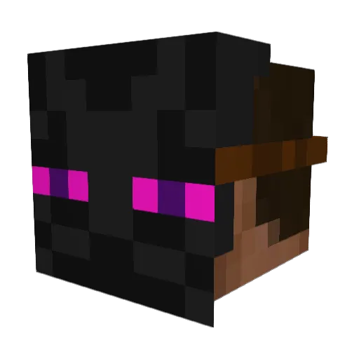 Big_Eugene Minecraft avatar head, 3D render
