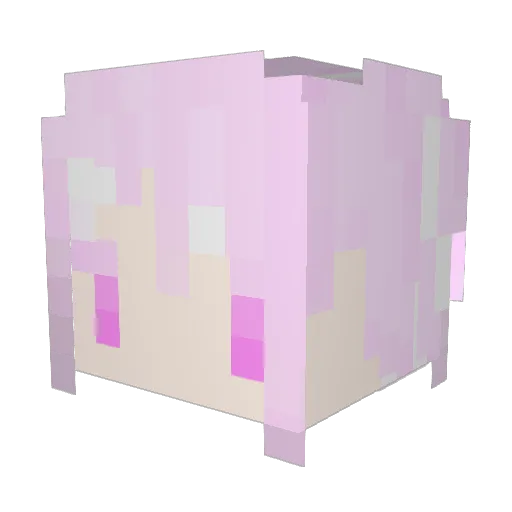 Big_Ice Minecraft avatar head, 3D render