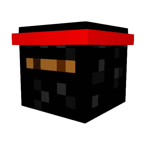 Big_Keksik Minecraft avatar head, 3D render