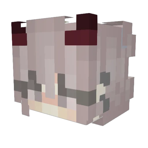 Big_Mak0 Minecraft avatar head, 3D render