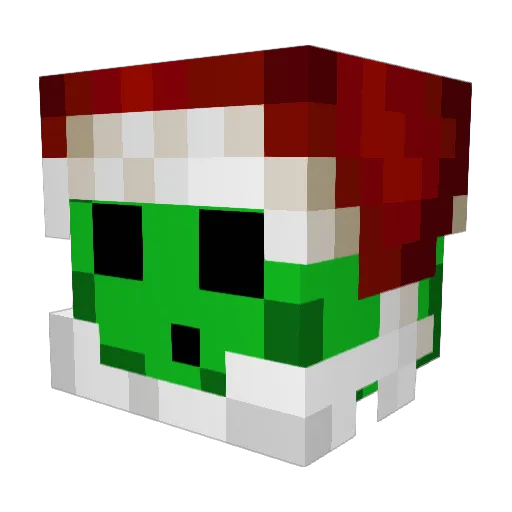 Big_Manzi Minecraft avatar head, 3D render